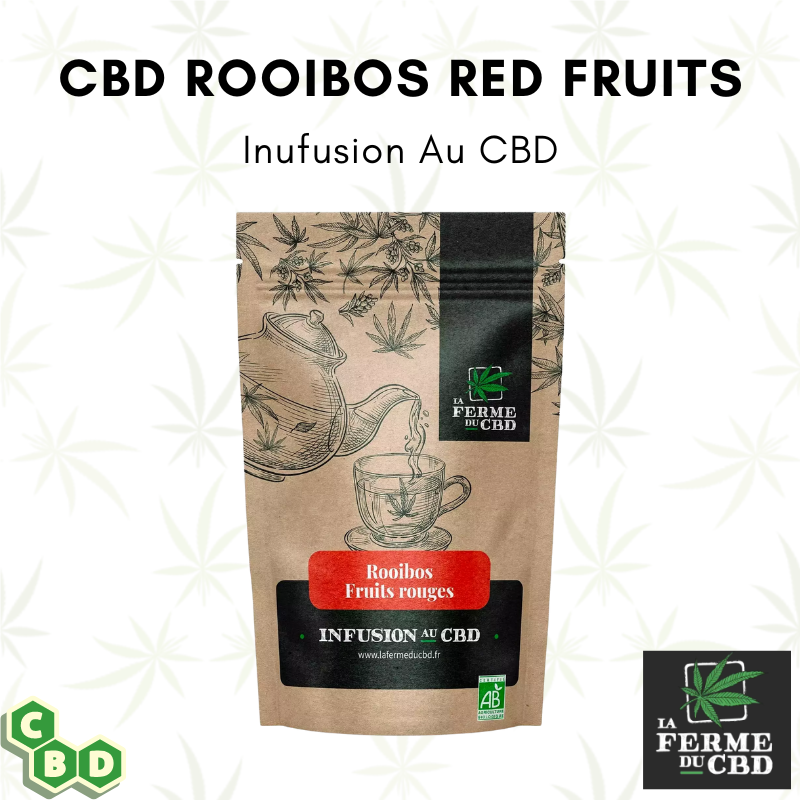 CBD Rooibos Infusion Red Fruits
