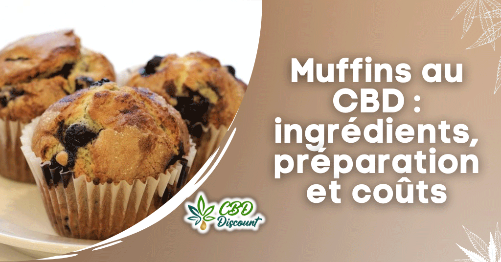 Muffins au CBD : ingrédients, préparation et coûts